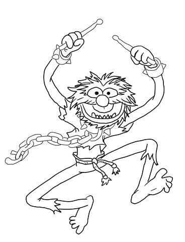 368x480 Muppets Coloring Pages The Bear Wild West Cowboy Coloring Pages