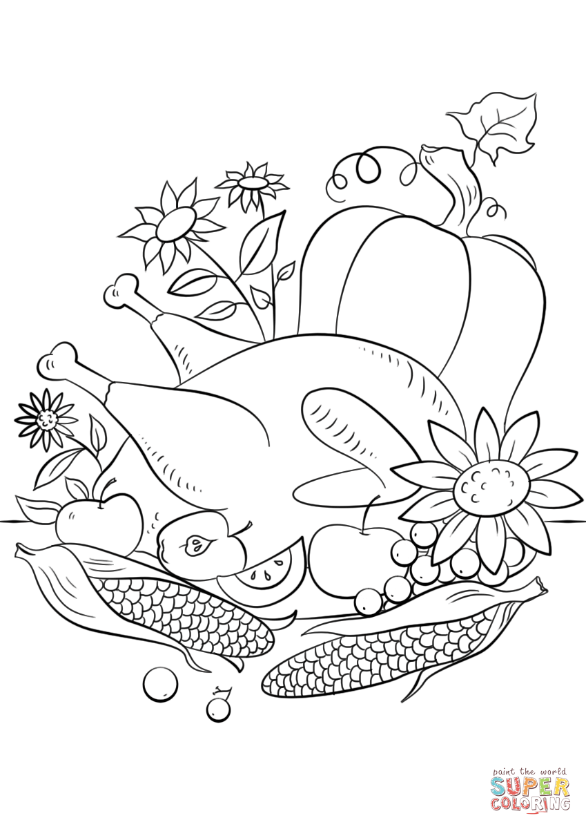 849x1200 Wanted Food Coloring Pages To Print Healthy