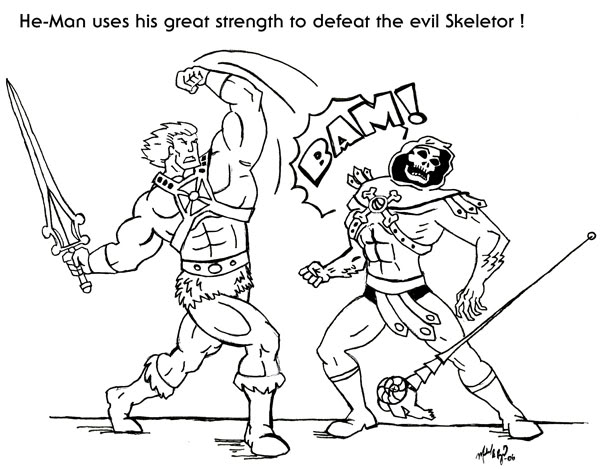 600x469 He Man Coloring Pages Bebo Pandco
