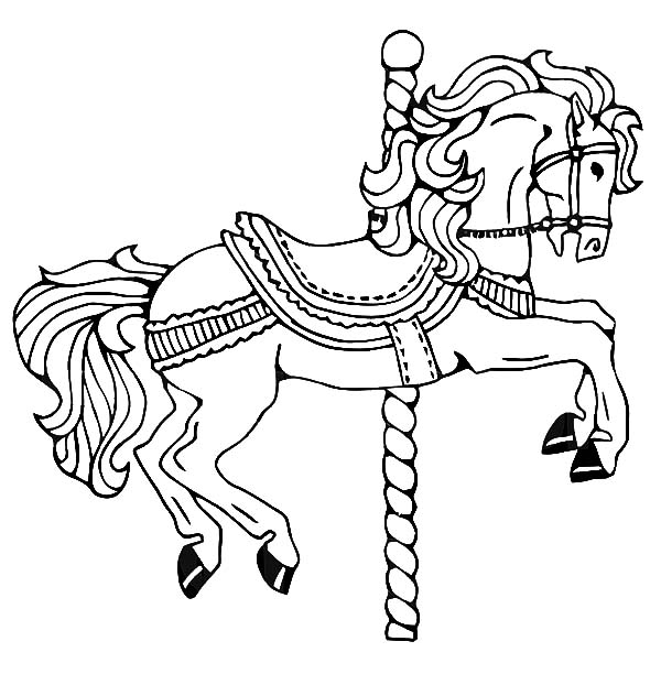 600x612 Emejing Horse Coloring Books Photos