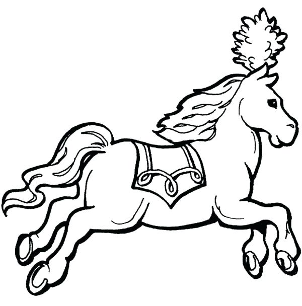 600x608 Horses To Color And Print Amazing War Horse In Horses Coloring