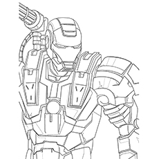 230x230 Top 20 Free Printable Iron Man Coloring Pages Online