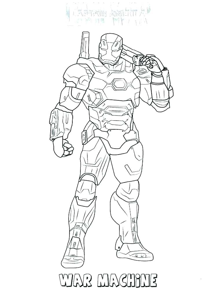 750x1000 War Machine Coloring Pages Machine Coloring Pages War Machine