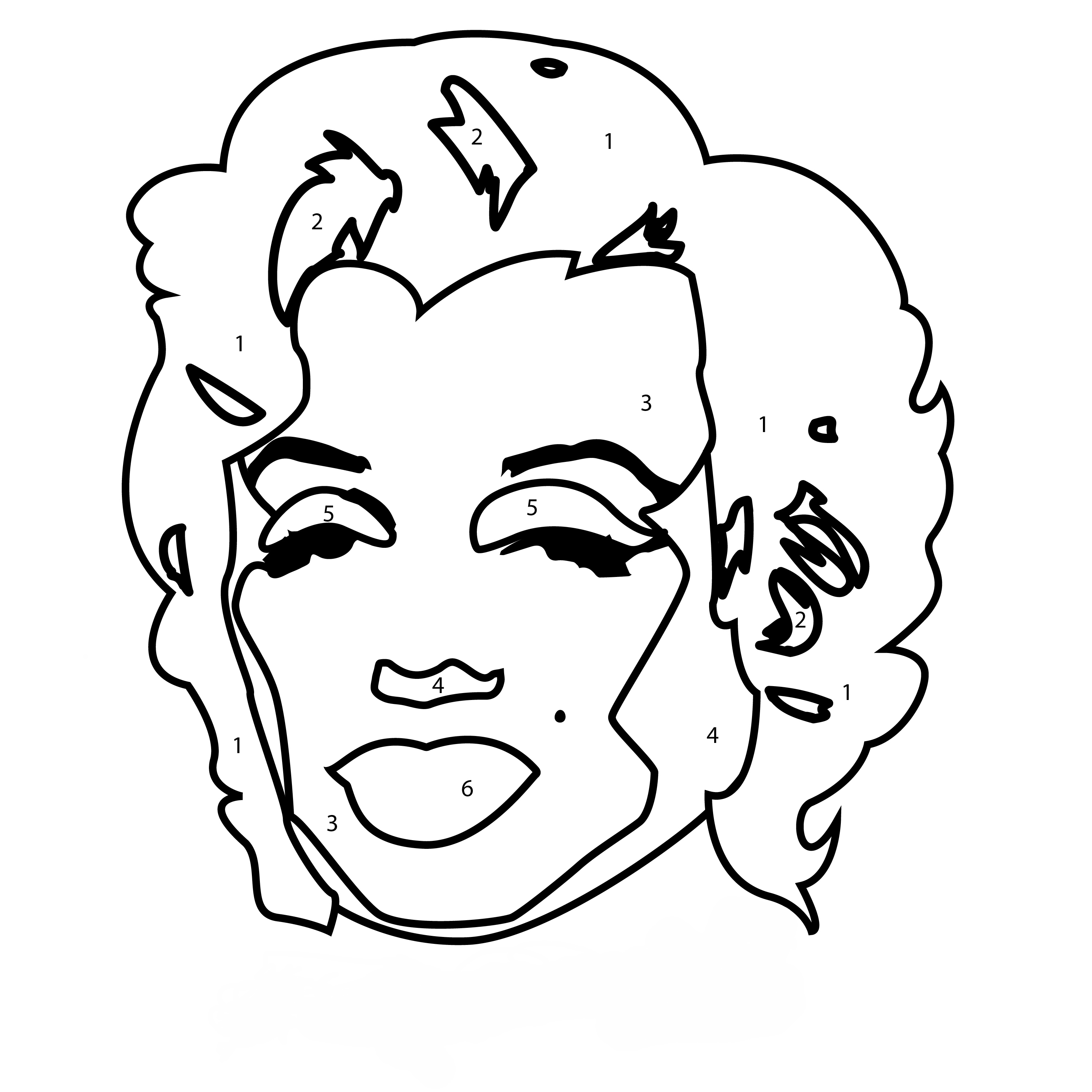 Warhol Coloring Pages