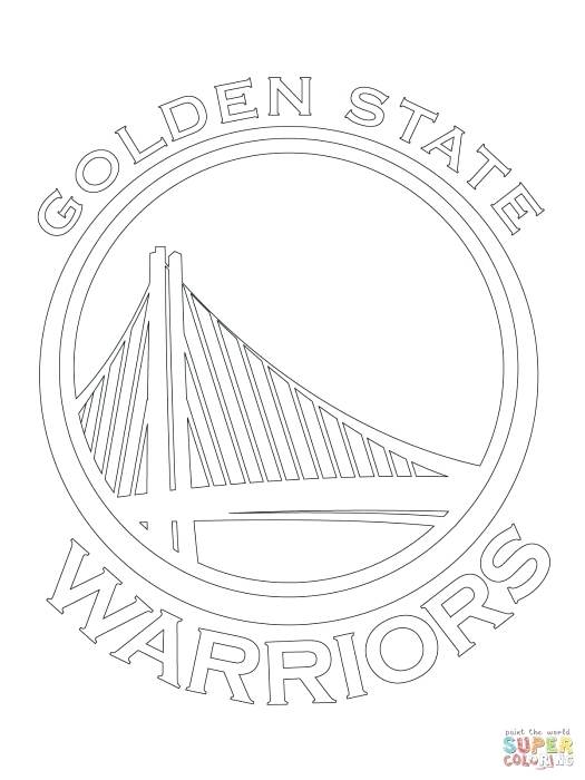 525x700 Golden State Warriors Coloring Pages Free Golden State Warriors