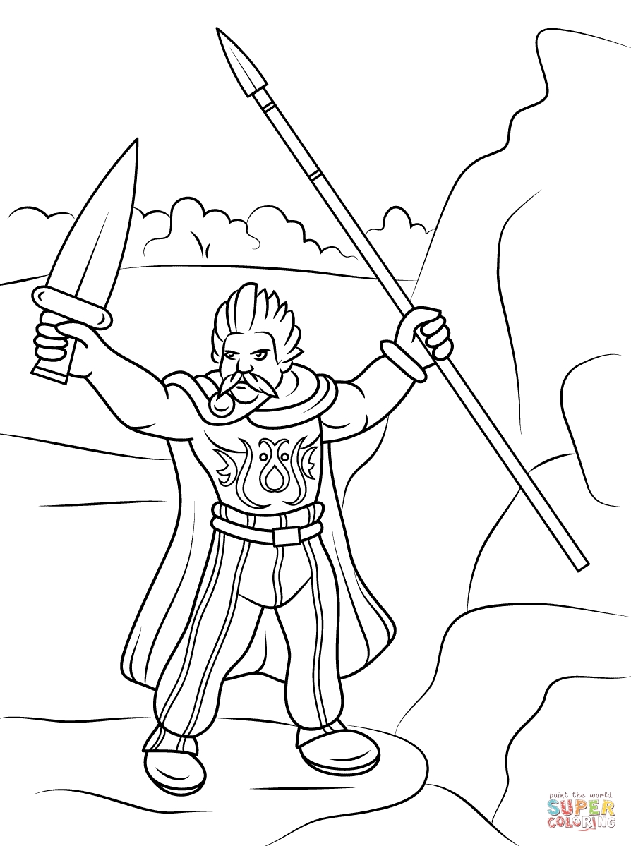894x1199 Printable Warrior Coloring Pages Free Coloring Pages Download