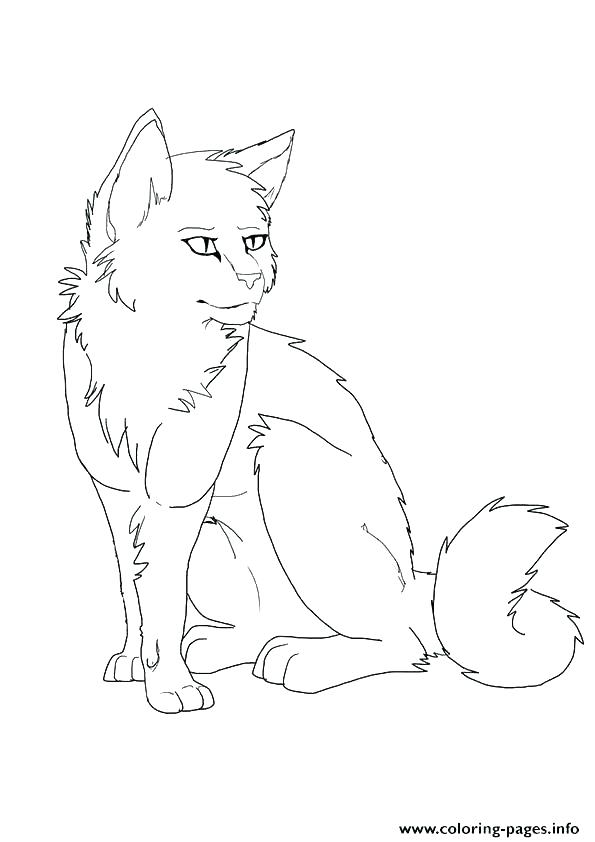 595x842 Warrior Cats Coloring Pages Astonishing Warriors Cats Coloring