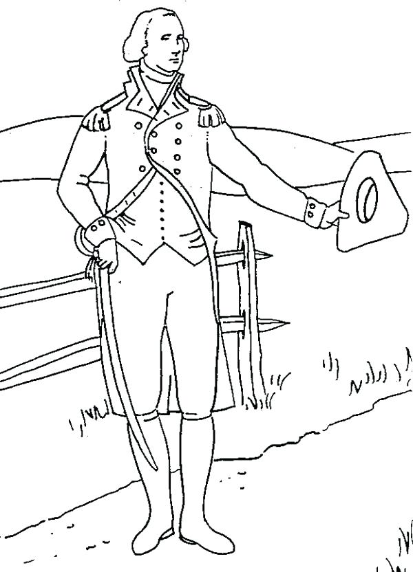 600x832 Washington Coloring Pages Was From A Wealthy Farmer Family Free