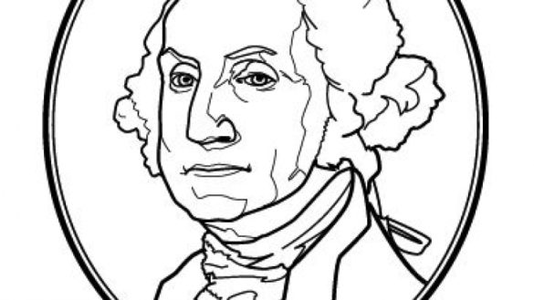 585x329 George Washington Coloring Page Coloring Book George