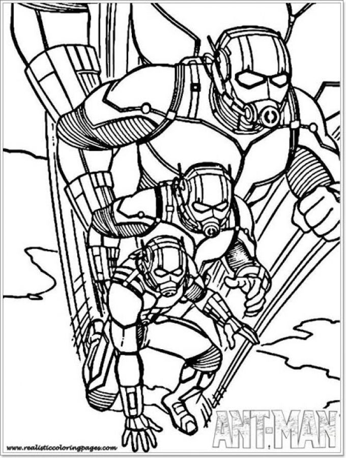 680x901 Ant Man Coloring Pages Avengers Ant Man Reaic