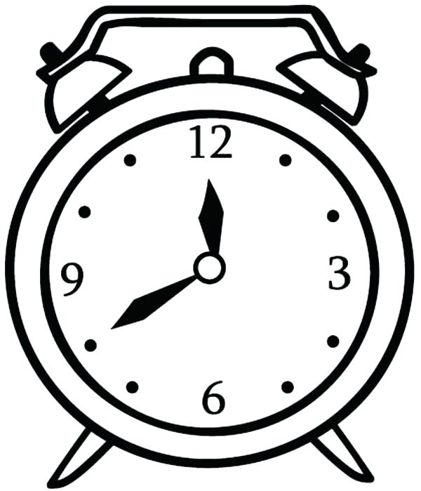 600x699 Watch Coloring Page Clock Colouring Page For Kids Wrist Watch