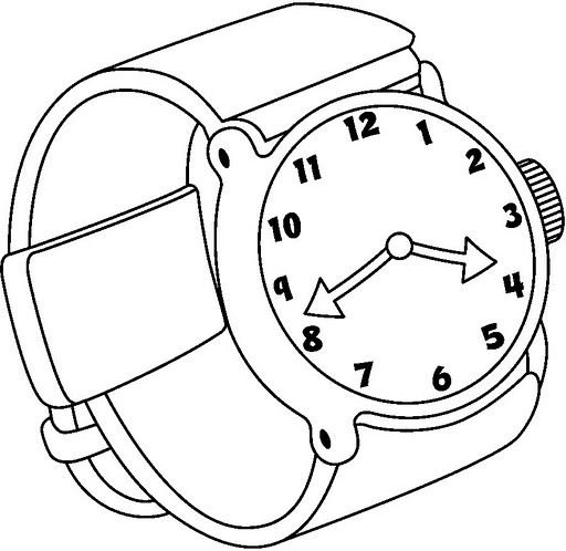 512x498 Watch Coloring Pages Beautiful Watch Coloring Pages Artsybarksy