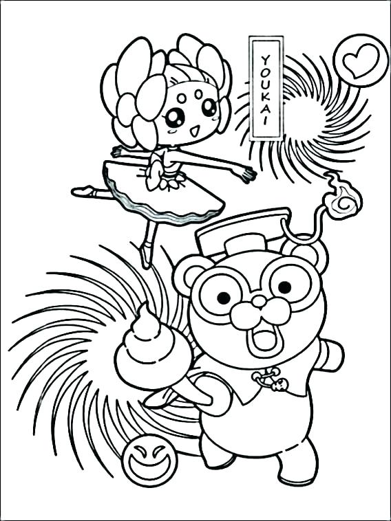 568x758 Watch Coloring Page