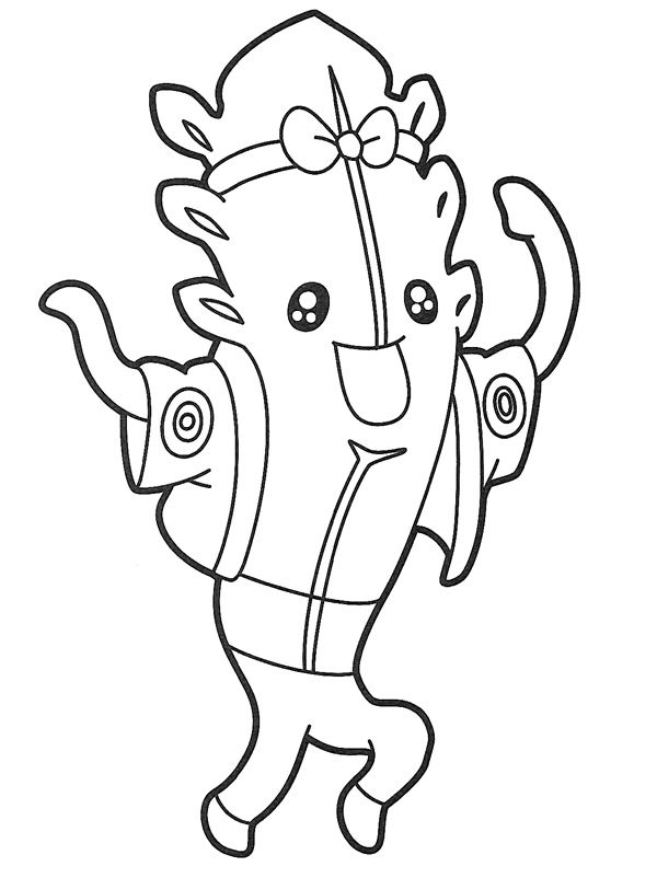 600x802 Coloriages Imprimer Des Personnages Fascinants De Yo Kai Watch