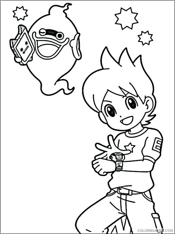 568x758 Watch Coloring Page W For Watch Coloring Page For Kids Watch Tv