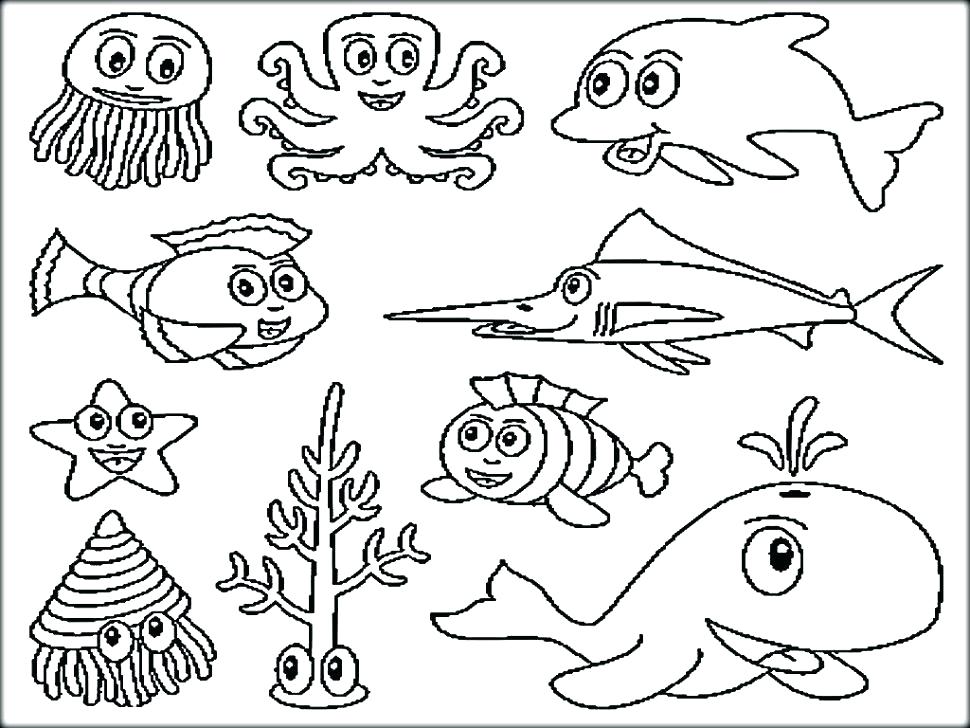 970x728 Underwater Coloring Pages Underwater Coloring Pages 5 Underwater