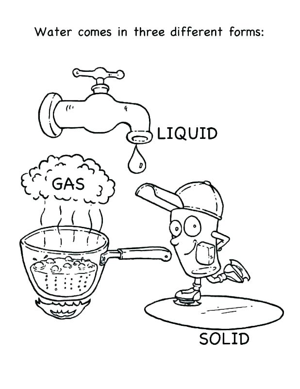 618x801 Walks On Water Coloring Pages Water Bottle Coloring Page