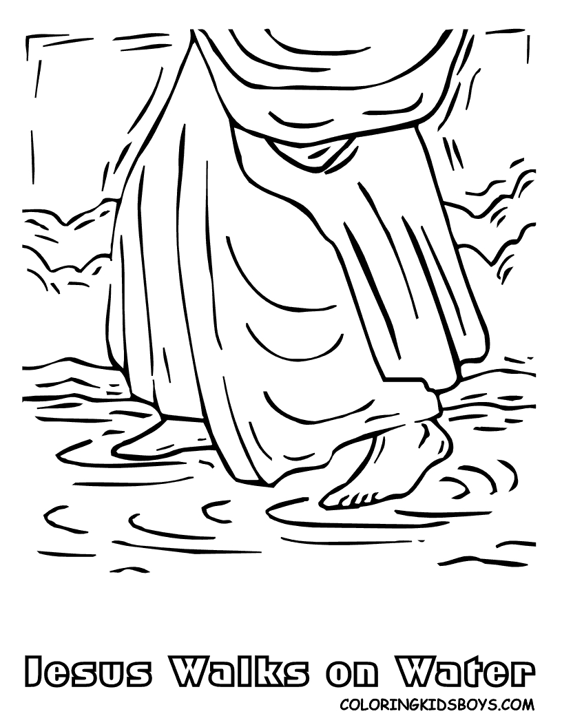 816x1056 Unique Jesus Walks On Water Coloring Pages Gallery Free Coloring