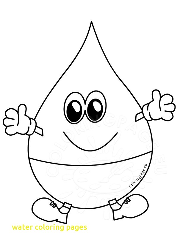 595x822 Water Coloring Pages With World Water Day 22 March Coloring Page