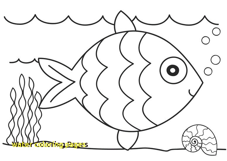 775x550 Water Coloring Pages With Coloring Pages Fish In Water Water