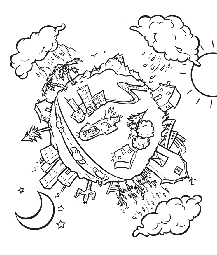 744x874 Water Conservation Coloring Pages Water Conservation Coloring