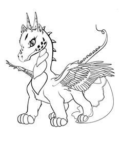 236x279 Water Dragon Coloring Page Templates, Patterns Amp Printables