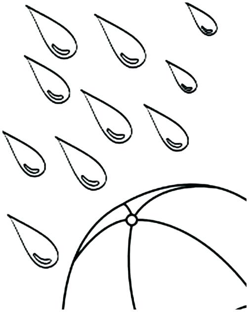 504x631 Raindrop Outline Raindrop Coloring Pages Printable Raindrops Cute