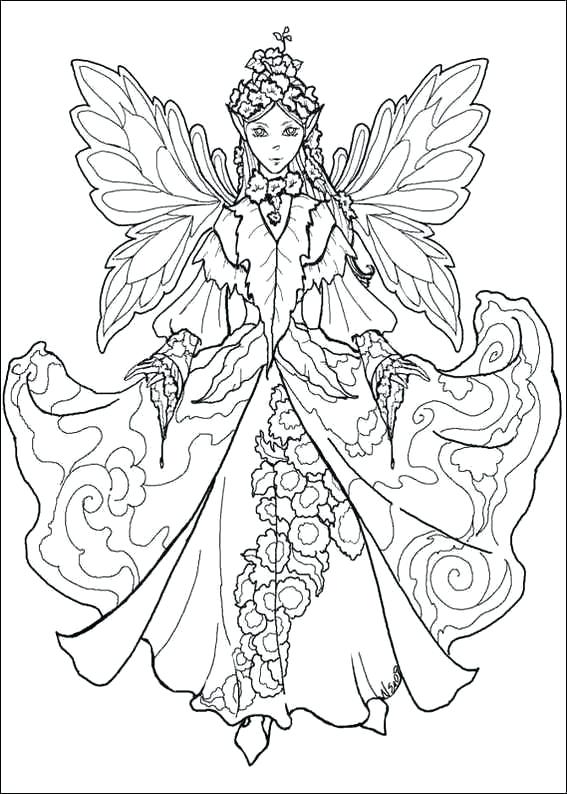 567x794 Tinkerbell Fairies Coloring Pages Drawn Fairy Coloring Book