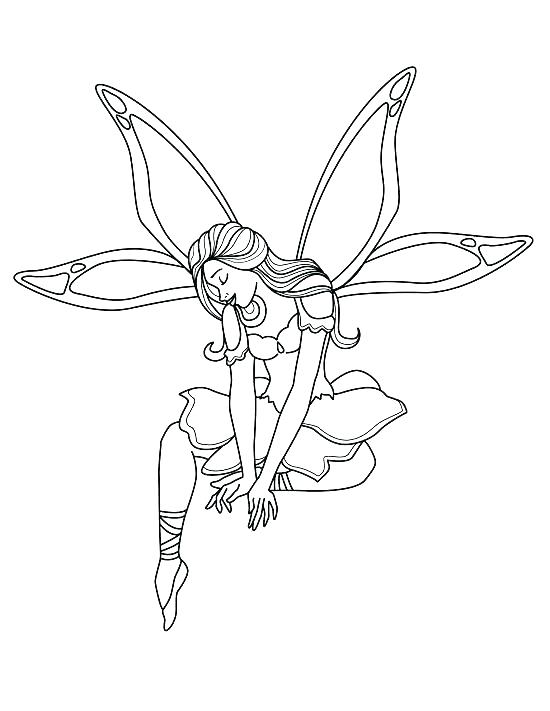 550x711 Tinkerbell Water Fairy Coloring Pages Fairies And Page Download