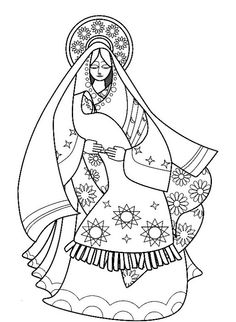 Water Fountain Coloring Page