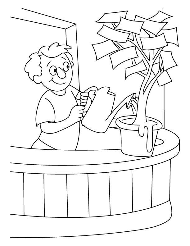 612x792 Water Coloring Page Many Interesting Cliparts