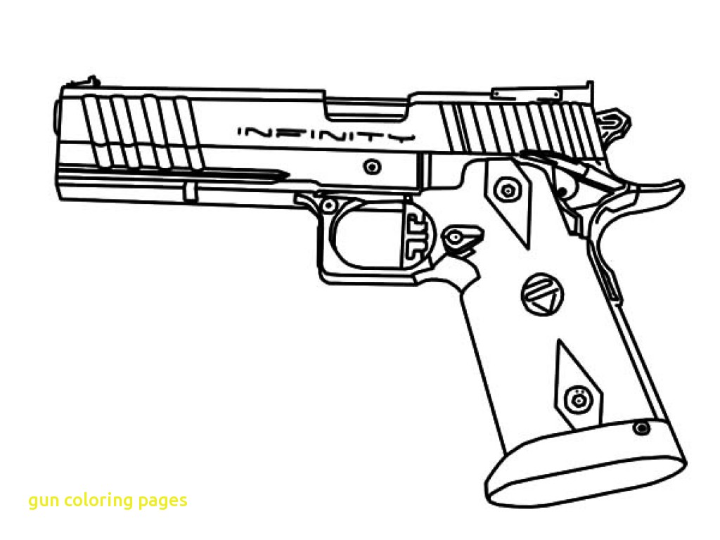 1024x768 Gun Coloring Pages With Incredible Ideas Guns Within