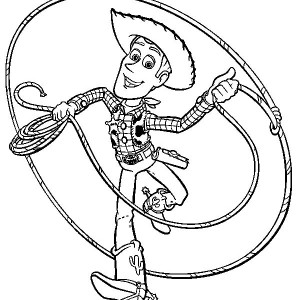 300x300 A Classic Kids Drawing Of A Day With The Rainbow Coloring Page