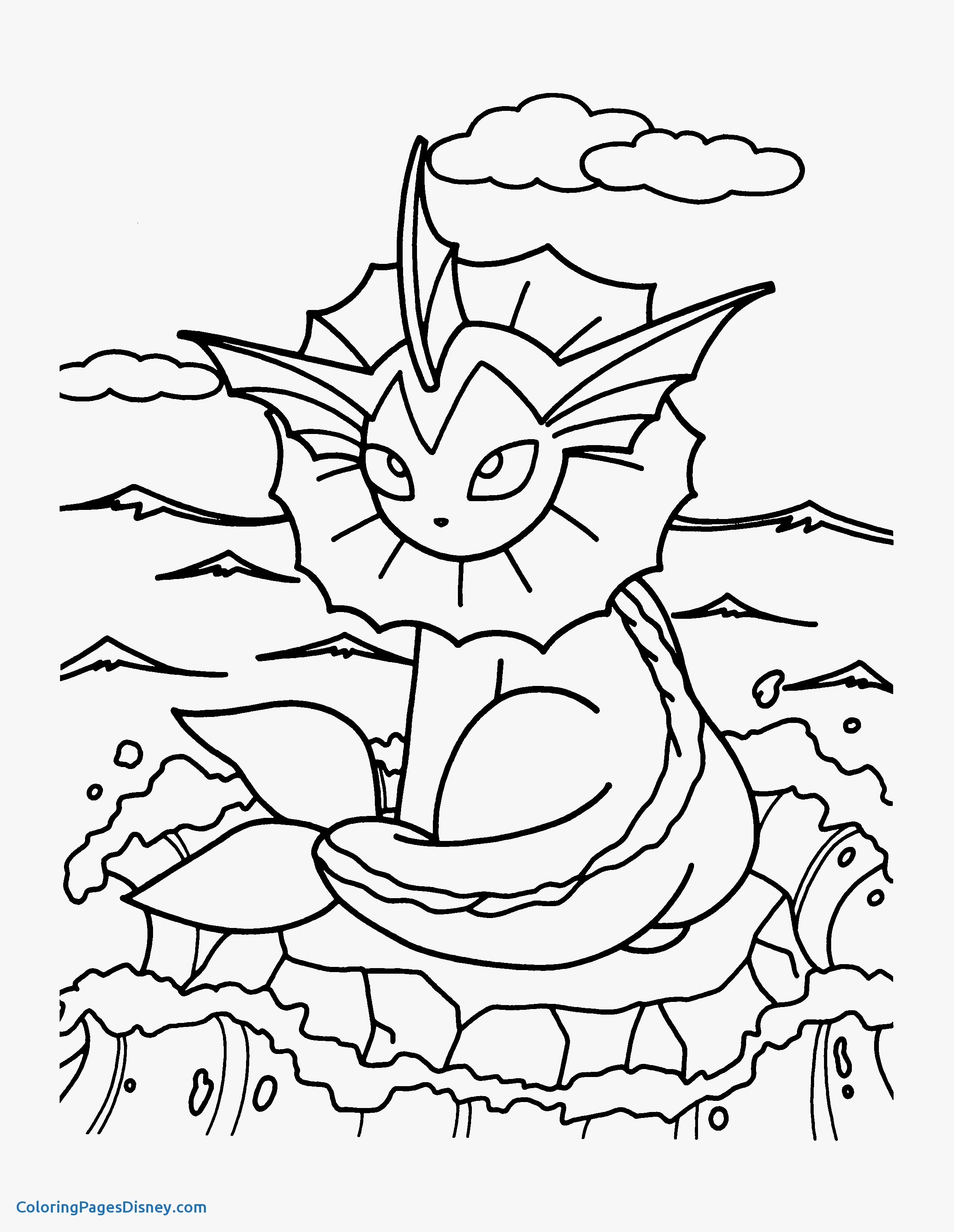2400x3100 Coloring Pages Water Elegant Pokemon Coloring Pages