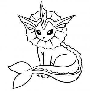 298x302 Eevee Pokemon Coloring Pages