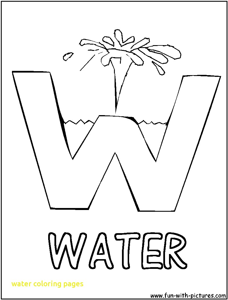 800x1050 Best Water Conservation Coloring Pages Pictures