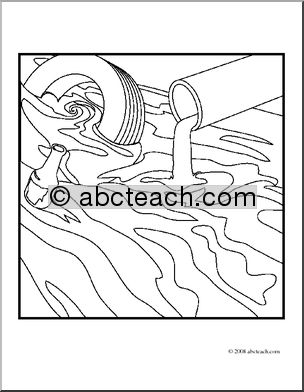 304x392 Coloring Pages Of Water Pollution Coloring Page