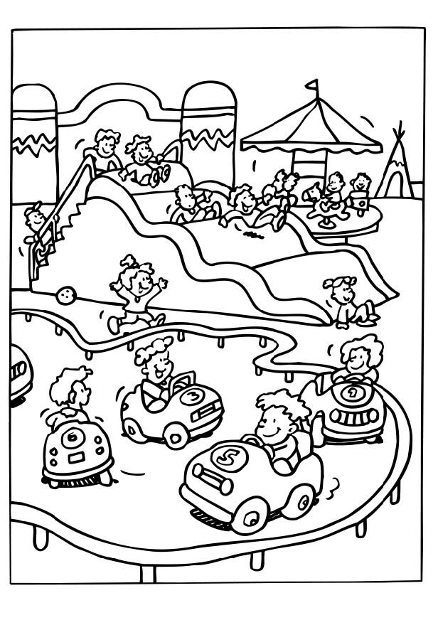 616x872 Water Park Coloring Pages Entrancing Water Slide Clipart