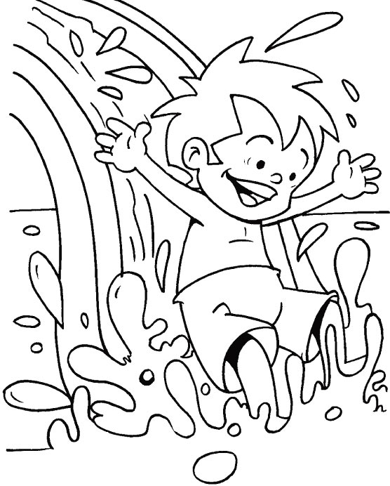 556x692 Water Park Coloring Pages Mesmerizing Water Park Coloring Page
