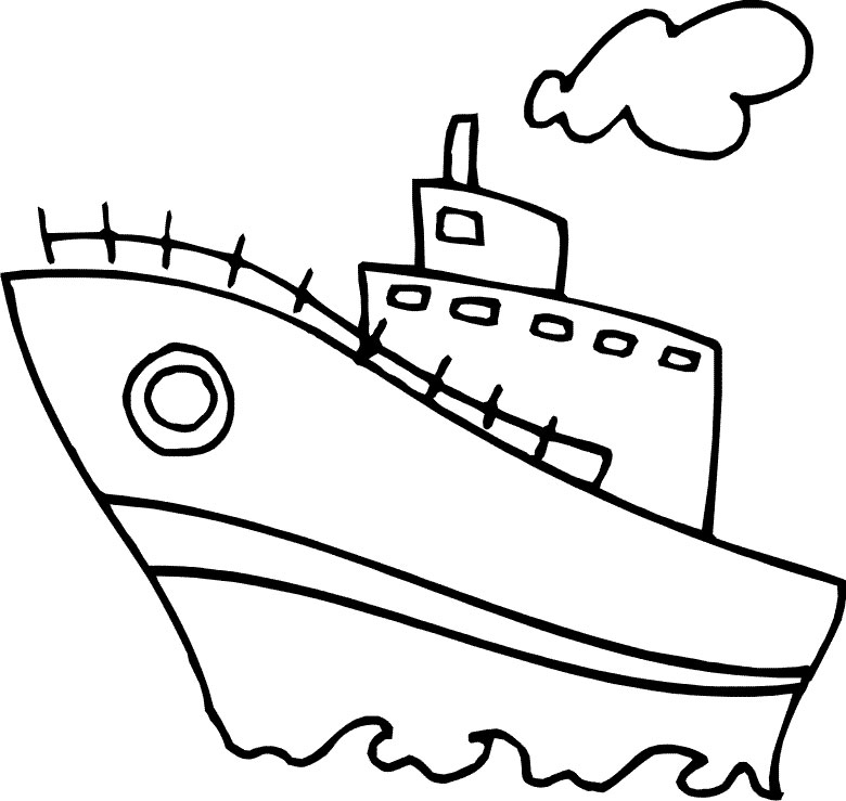 780x739 Means Of Water Transport Colouring Pages