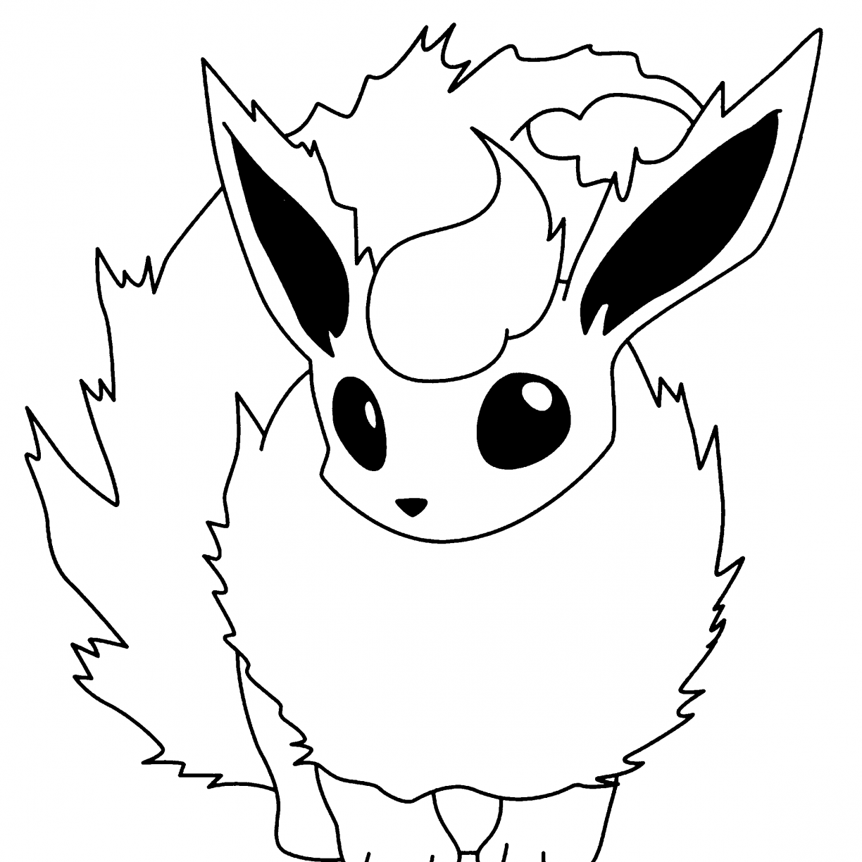 1224x1224 Pokemon Eevee Evolutions List Coloring Pages To Download Cartoons