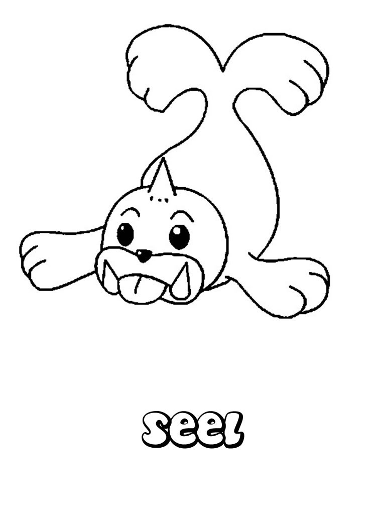 749x1060 Seel Coloring Pages