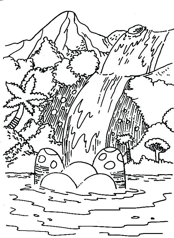 561x768 Waterfalls Coloring Pages For Free Free Printable Landform