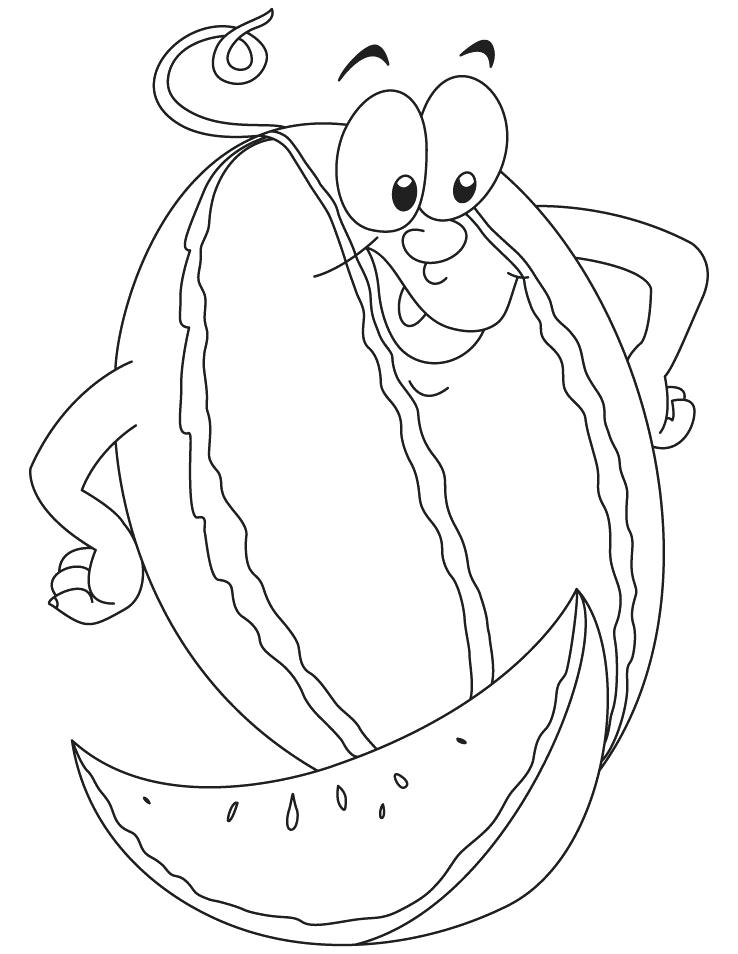 738x954 Watermelon Coloring Pages Perfect Watermelon Coloring Pages