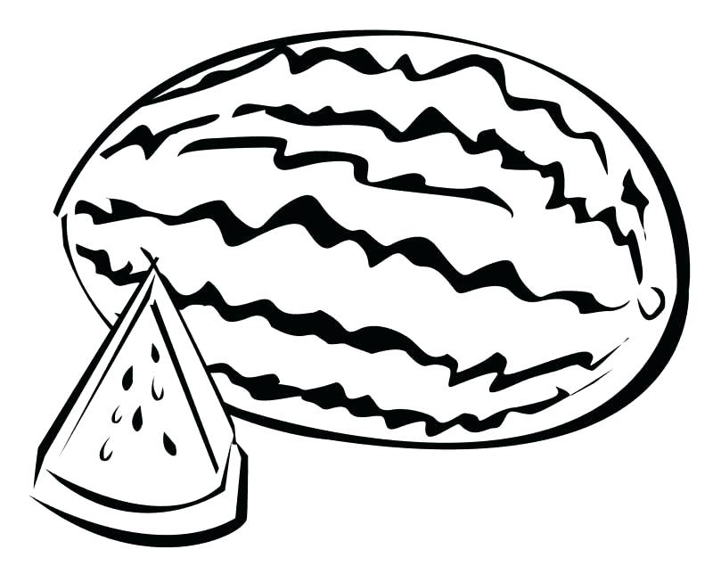800x644 Coloring Pages Watermelon Watermelon Coloring Page Coloring Book