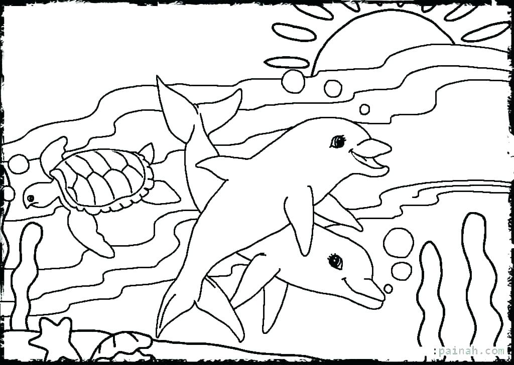 1024x728 Ocean Waves Coloring Book Pages