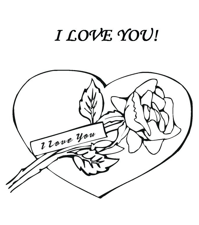 685x774 Cute I Love You Coloring Pages Cute Love Coloring Pictures Kids
