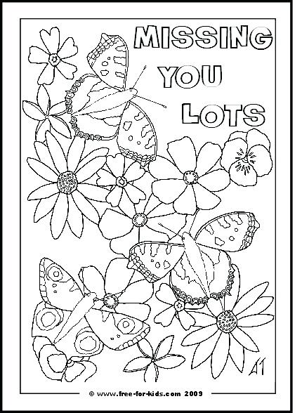 430x588 Coloring Pages For Kids Spring We Will Miss You