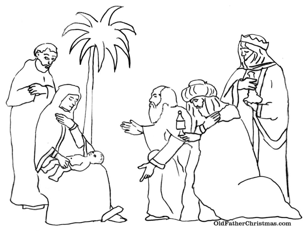 1024x769 Revealing Free Coloring Pages Of The Three Wis