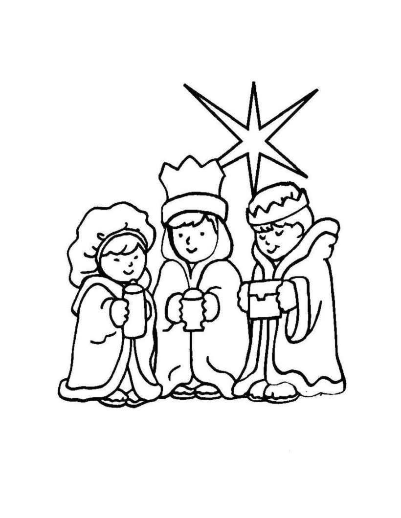 820x1060 Three Kings Coloring Pages